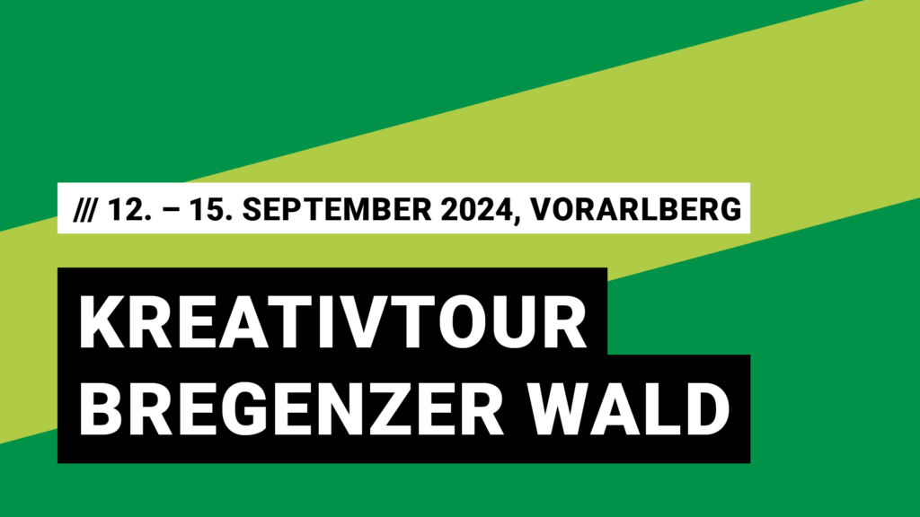 Titelbild Veranstaltung Kreativtour in den Bregenzer Wald mit Datum 12 bis 15. September 2024 von Dresden und Chemnitz nach Bregenz