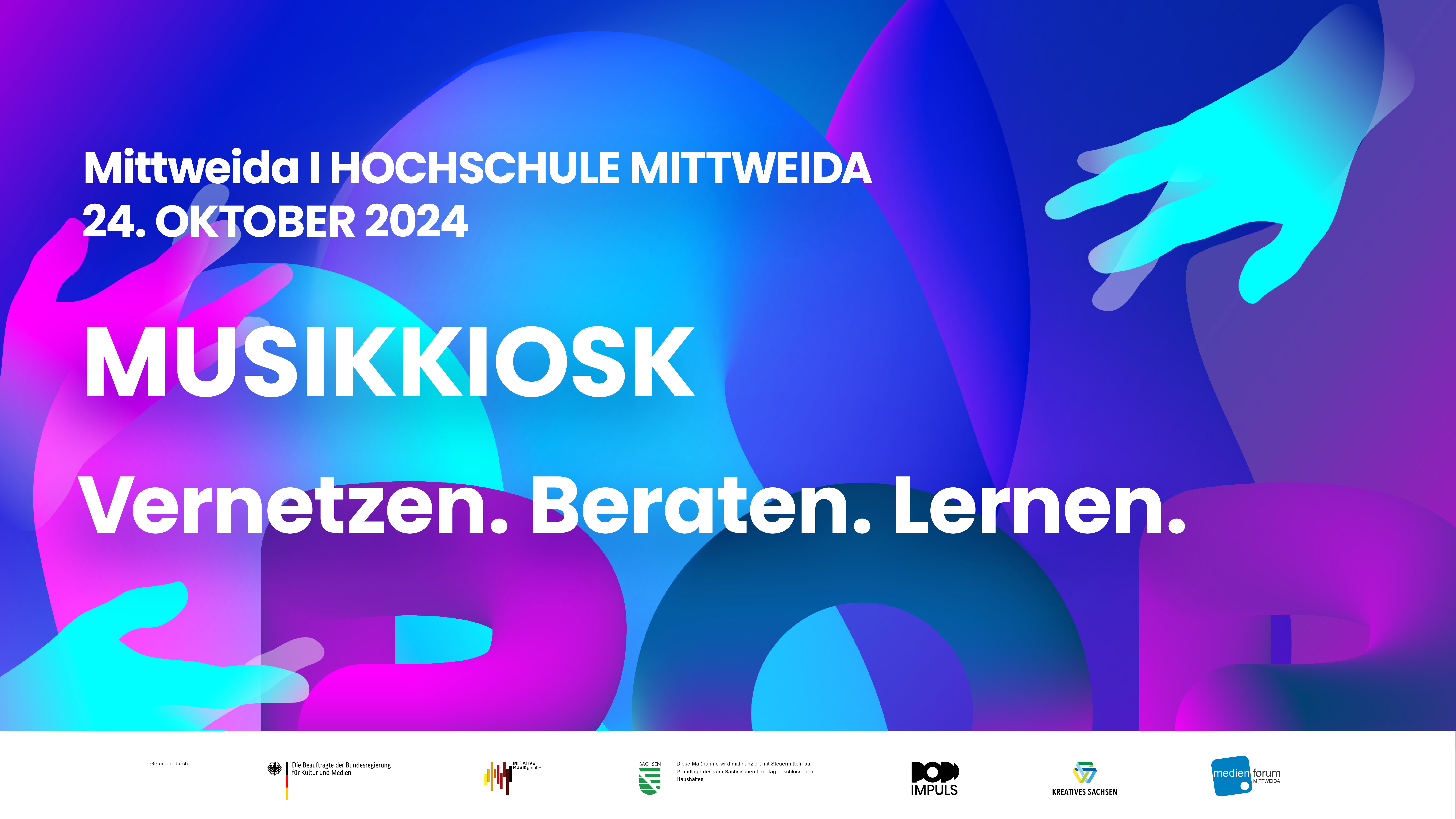 Titelbild Veranstaltung Musikkiosk mit Datum 24. Oktober 2024 in Mittweida